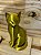 Escultura Gato 15cm Decoração de Interiores DOURADO - Imagem 7