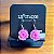 10 pares de Brincos Flor ROSA (ATACADO) - Imagem 6