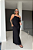 Vestido Longo Fenda Laterais Elástico Costa 2553 - Imagem 4