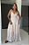 Vestido Visco Sarja Alça Fina Lástex Costa 1853 - Imagem 4