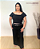 Conjunto Alfaiataria Preto Plus Size - Imagem 1
