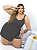 Macaquinho Liz Preto Plus Size - Imagem 1