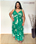 Vestido Rafa Verde  Longo Plus Size - Imagem 1