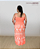 Vestido Rafa Longo Plus Size Laranja - Imagem 2