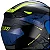 Capacete X11 Trust Pro Ballads - Azul/Verde Fluorescente - Imagem 5