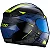 Capacete X11 Trust Pro Ballads - Azul/Verde Fluorescente - Imagem 6