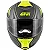 Capacete Givi X21 Shiver Preto/Titânio/Amarelo (Articulado) - Imagem 6