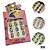 NE1010 - Unha postiças infantil children nails ( autocolante)  Pacote com 12 unidades (Atacado) - Imagem 2