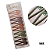 NE1065 - Presilha de cabelo tic tac 10 pcs por kit/ 1,8cm com atacado – Pacote com 12 unidades (Atacado) - Imagem 2