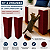 (Kit 2un) - VERMELHO - Arranhador De Canto Para Gatos Protetor Canto Sofá Cama Box - Imagem 1