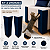 (Kit 2un) - AZUL - Arranhador De Canto Para Gatos Protetor Canto Sofá Cama Box - Imagem 1
