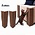 (Kit 2un) - MARROM - Arranhador De Canto Para Gatos Protetor Canto Sofá Cama Box - Imagem 1