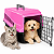 Caixa de Transporte N3 Para Cachorro Gato Coelho - Imagem 4