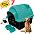 Casa Casinha Para Cachorro Com Colchão Comedouro e Bebedouro N7 - Imagem 9