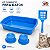 Bandeja Simples + Pá Higiênica + Comedouro Elevado 80ml - Imagem 5