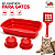 Bandeja Simples + Pá Higiênica + Comedouro Elevado 80ml - Imagem 7