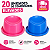 Kit 20 Comedouro Elevados 150ML - Imagem 2