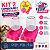 KIT 2 Comedouro Dupla Função + Brinquedos - Imagem 1