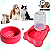 KIT Bebedouro Automatico + Comedouro 500ml - Imagem 6