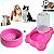 KIT Bebedouro Automatico + Comedouro 500ml - Imagem 1