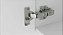 Conjunto Dobradiça S95 105°Soft Clip ACT3  Corpo Alto RETA HARDT - Imagem 2