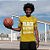 Camiseta Tradicional Black History Lakers - Imagem 1