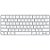 Magic Keyboard A2450  Ingles com Bluetooth - Prata                                                 MK2A3LL - Imagem 1