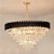 Lustre Modern Black Crystal - Imagem 6