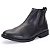 Botina Chelsea Masculina XE Couro Legítimo Macia Moderna Brete Boots - Imagem 5