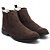 Botina Chelsea Masculina XE 1000 Couro Camurça Macia Moderna Brete Boots - Imagem 3