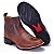 Bota Masculina Country Cowboy Bico Redondo Couro Legítimo Brete Boots - Imagem 8