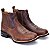 Bota Masculina Country Cowboy Bico Redondo Couro Legítimo Brete Boots - Imagem 12