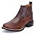 Bota Masculina Country Cowboy Bico Redondo Couro Legítimo Brete Boots - Imagem 15