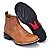 Bota Masculina Country Cowboy Bico Redondo Couro Legítimo Brete Boots - Imagem 8