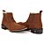 Bota Country Masculina Texana Couro Nobuck Bico Quadrado Cano Curto - Imagem 9