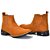 Bota Country Masculina Texana Couro Nobuck Bico Quadrado Cano Curto - Imagem 3