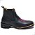 Bota Country Feminina Bico Quadrado Couro Legítimo Brete Boots - Imagem 13
