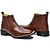 Bota Country Masculina Bico Quadrado Couro Legítimo Brete Boots - Imagem 4