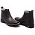 Bota Country Masculina Bico Quadrado Couro Legítimo Brete Boots - Imagem 3