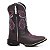 Bota Texana Cano Longo Feminina Cara de Boi Country Brete Boots - Imagem 1