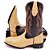 Bota Texana Cano Longo Country Cara de Boi Brete Boots Rodeio Roça - Imagem 8