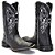 Bota Texana Cano Longo Country Cara de Boi Brete Boots Rodeio Roça - Imagem 4