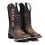 Bota Texana Cano Longo Country Rodeio Brete Boots Couro Sintético - Imagem 15