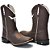 Bota Texana Cano Longo Country Rodeio Brete Boots Couro Sintético - Imagem 10
