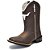 Bota Texana Cano Longo Country Rodeio Brete Boots Couro Sintético - Imagem 12