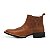 Bota Country Masculina Bico Quadrado Couro Legítimo Brete Boots - Imagem 9