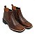 Bota Country Masculina Bico Quadrado Couro Legítimo Brete Boots - Imagem 11