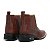Bota Country Masculina Bico Quadrado Couro Legítimo Brete Boots - Imagem 11