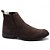 Botina Chelsea Masculina XE 1000 Couro Camurça Macia Moderna Brete Boots - Imagem 13