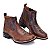 Bota Masculina Country Cowboy Bico Redondo Couro Legítimo Brete Boots - Imagem 4